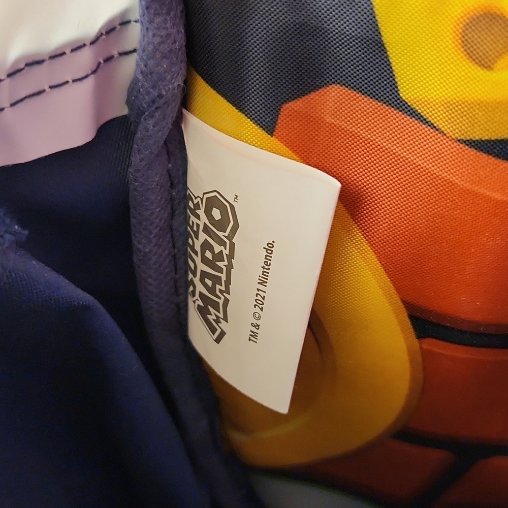 (SOLD) Super Mario Nintendo Large Backpack - Picture 12 of 15